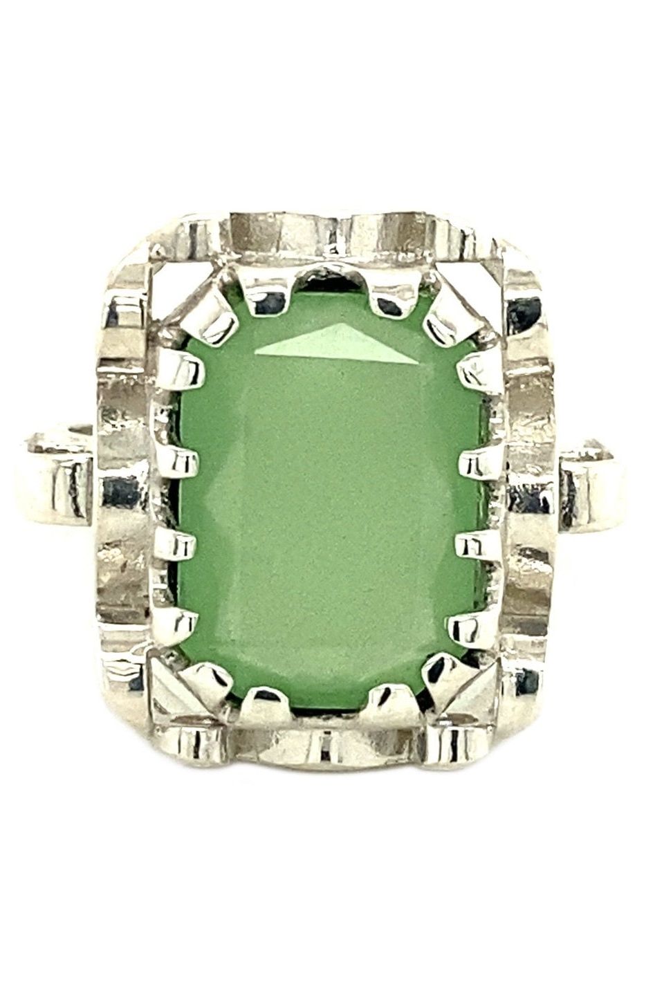 QUEEN'S Sterling Silver Ring, GIADA